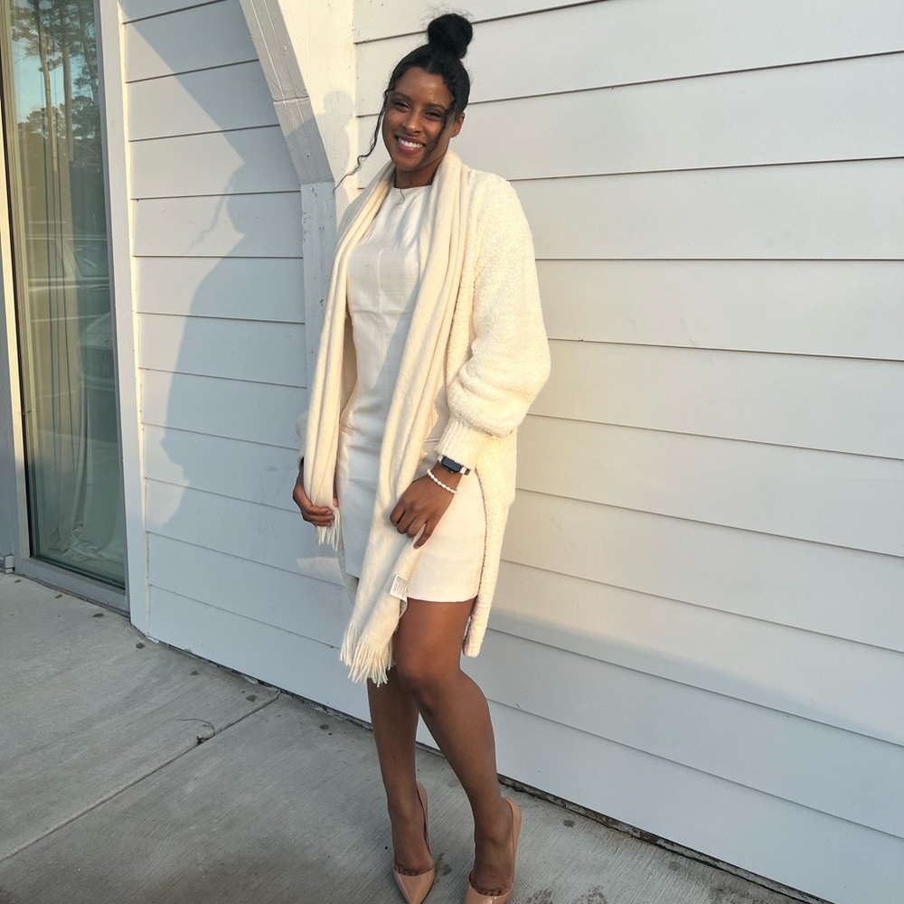 Off white/Cream Dress From H&M
